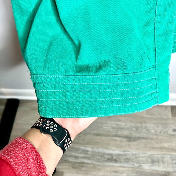 Maeve Anthropologie Elizabeth Midi Dress Button Side 60's Retro Style Sz 12 - Picture 4 of 7